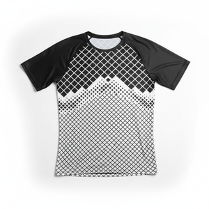 เสื้อยืดออกกำลังกายผู้ชายแขนสั้นแบบรัดรูปสำหรับฤดูร้อน พิมพ์ลายตามสั่ง ระบายอากาศได้ดี แห้งเร็ว เหมาะสำหรับวิ่งและออกกำลังกาย - Product Image 5