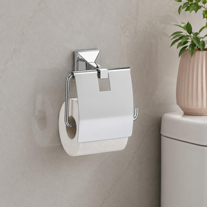 Porte-papier toilette mural, support pour rouleau de papier, support de salle de bain en acier inoxydable - Product Image 6