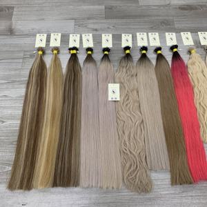 Extensions de cheveux humains à la kératine vietnamienne à double tirage de qualité supérieure cheveux vierges avec pointe nano de l'usine directe - Product Image 2