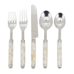 Juego de cubiertos de acero inoxidable para catering con mango de mopa, cubiertos duraderos para cocina y comedor, para eventos, restaurantes y hoteles - Product Image 3