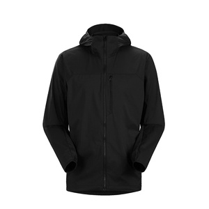Winter Wholesale High Quality Unisex Hooded <b>Waterproof</b> Windproof 100% Polyester Custom Logo Fashion Windbreaker <b>Jacket</b> - Product Image 2
