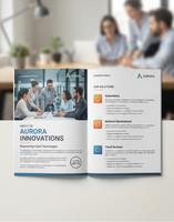Impression personnalisée de profil d'entreprise |   Impression de brochures d'entreprise et de prospectus professionnels, reliure parfaite, format A4, papier couché