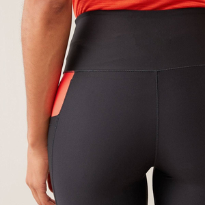 Mid Waist Knitted Breathable Anti-Bacterial Yoga <b>Leggings</b> for Women <b>with</b> <b>Pockets</b> Full Length <b>Workout</b> Running - Product Image 5
