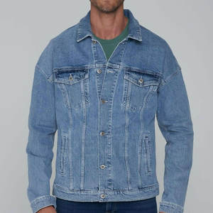 Chaqueta de Mezclilla para Hombre, Diseño Personalizado, 100% Algodón, Ligera, de Alta Calidad - Product Image 2