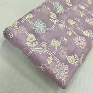 Malty embroidery <b>fabric</b> textile <b>fabrics</b> lace <b>fabric</b> organza <b>fabric</b> for fashion brands apparel sourcing wholesale bulk export buy - Product Image 6