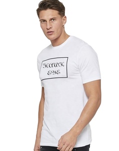 Camiseta Ajustada para Hombre, Diseño Personalizado en la Parte Delantera, Impresión en Color Pantone, Manga Corta, Hawk Eye Sports (Verificado por PayPal) - Product Image 1