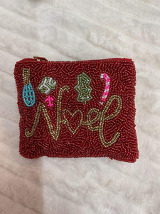 Monedero Mini Clásico Hecho a Mano con Patrón de Dibujos Animados para Niñas, Colorido, con Cierre de Cremallera y Cuentas Grandes, Estampado con Letras - Product Image 3