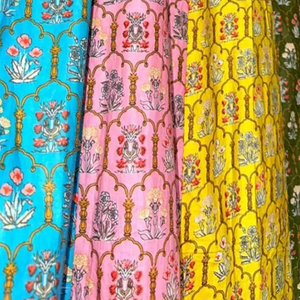 Rideau de fenêtre artisanal en patchwork de coton coloré, style draperie bohème, pour les intérieurs de salon et la décoration de la maison - Product Image 6
