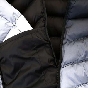 Veste matelassée unisexe personnalisée de haute qualité en gros avec col montant et logo frontal, imperméable et respirante, pour adultes - Product Image 6