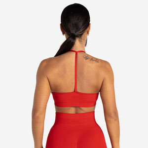 Ensemble de sport 1 pièce pour femme, nouvelle collection été, coupe ajustée, extensible, personnalisable, sans armatures, avec bonnet de sport intégré - Product Image 3