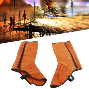 Leather Welding for Welders <b>Flame</b> Retardant Leather Welding Shoe Safety Protective Leather Shoe - Product Image 5