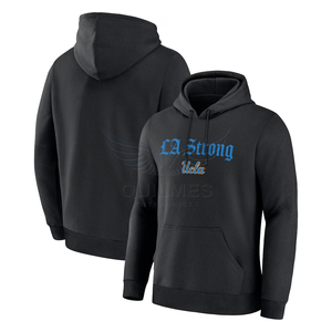   Sweat à capuche unisexe personnalisé Bruins en molleton de coton, style streetwear LA Strong, avec logo frontal OEM - Product Image 6