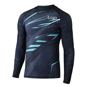 Rashguard de talla grande anti-UV de manga larga UPF50 hecho a medida para mujeres y hombres transpirable de una pieza para hombres y mujeres - Product Image 2