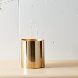 แจกันดอกไม้ทรงกระบอกโลหะสีทองทันสมัยราคาโรงงานขายส่ง ของตกแต่งงานแต่งงาน ของตกแต่งบ้าน แจกันตั้งโต๊ะ - Product Image 2