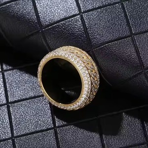 India Supplier Luxury Moissanite Diamond <b>Ring</b> for Women Fine Jewelry <b>Wedding</b> and Anniversary Gift Available at Factory Price - Product Image 4