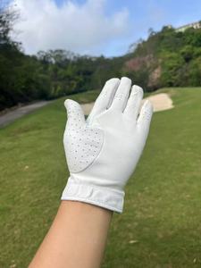 Gant de golf en cuir Cabretta personnalisé OEM Indonésie, respirant, confortable, conçu pour la performance, logo personnalisé disponible - Product Image 5