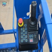 Plateforme de travail à ciseaux tout-terrain, élévateur hydraulique diesel avec une hauteur de travail de 22 m, capacité de 1000 kg pour les travaux en altitude