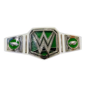 Cinturón de Campeón Mundial de Peso Pesado de la WWE, Diseño Verde y Plateado con el Logotipo de los Philadelphia Eagles, Calidad Premium - Product Image 1