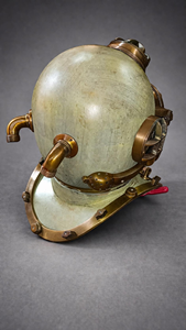 Réplique de casque de plongée US Navy Mark V en métal, décoration nautique, casque de plongeur en eaux profondes, objet de collection maritime - Product Image 5