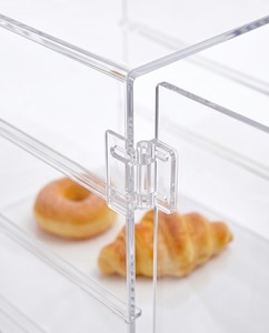 Acrylic Rectangle Injection-Molded Recyclable Folding Storage <b>Containers</b> & Bins with Multifunction Design for Clothing - Product Image 1
