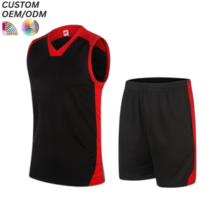 ชุดทีมวอลเลย์บอลแบบกำหนดเอง เสื้อเจอร์ซีย์แห้งเร็ว กางเกงขาสั้น โลโก้ด้านหน้า รับผลิตแบบ OEM ODM ขายส่ง - Product Image 6