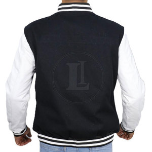 Best Price 100% Cotton <b>Letterman</b> <b>Jacket</b> Customized Logo Front Private Label Winter <b>Jacket</b> for Sale - Product Image 5