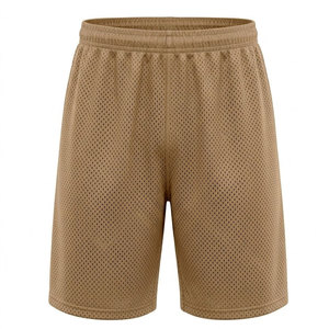 Pantalones Cortos de Fútbol Transpirables para Hombre, Cómodos, de Secado Rápido, 100% Poliéster, Deportivos, Sólidos, para Entrenamiento y Deportes al Aire Libre - Product Image 1