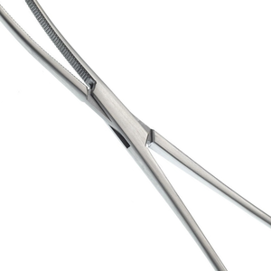 Pinzas Crafoord de 7 Pulgadas con Mordazas Curvas Longitudinales Serradas de 65 mm, Instrumento Quirúrgico de Acero Inoxidable para Agarrar y Sujetar - Product Image 5