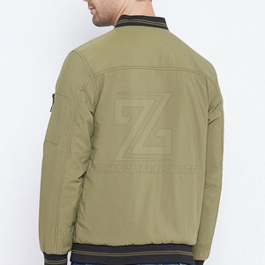 Casual Winter Stand Collar Bomber <b>Jacket</b> with Front Logo Quick Dry & Breathable 100% Polyester Fabric for Daily & Outdoor Use - Product Image 6