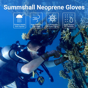 Gants de plongée unisexes en néoprène, paume antidérapante, plongée en apnée, kayak, rafting, voile, gants de protection pour sports nautiques - Product Image 6