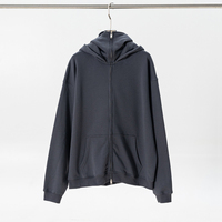Sweat-shirts à capuche en molleton pour hommes, noirs, avec logo personnalisé brodé et imprimé numériquement, coupe classique, 100% coton, hiver