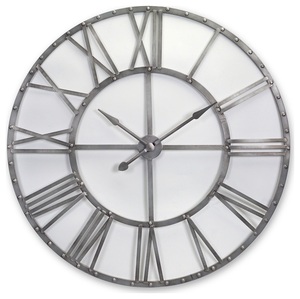Classic Numerals Home Decor Round Shaped Antique Industrial Metal Wall Clock for Home Wedding Gift Items at Reasonable Price - Product Image 4