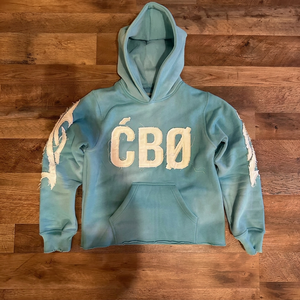 Sweat à capuche personnalisé pour homme, coupe-vent, 100 % coton, brodé, style streetwear, avec fermeture éclair, appliqué et patchwork vieilli – Fabricants - Product Image 3