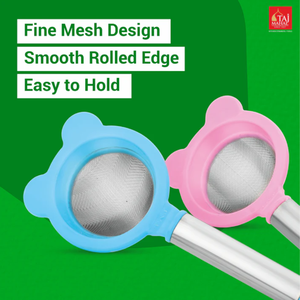 Nouvel ensemble de 12 passoires coniques en maille d'acier inoxydable pour thé et café, modèle Eagle en plastique - Product Image 5