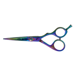Tijeras de Barbero Profesionales para Diestros, Hojas Rectas de Acero Inoxidable, Punta Afilada, Mangos de Acero Duraderos, Corte de Cabello de Precisión - Product Image 5