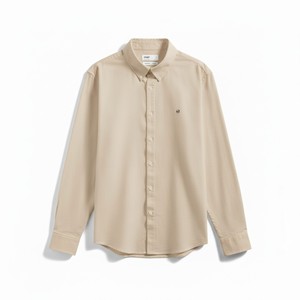 Chemise Oxford Homme Anti-Plis à Manches Longues Ajustée 100% Coton Respirante Durable Moderne Décontractée Col Rabattu Imprimée Automne - Product Image 4