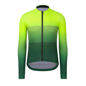 Custom Logo Breathable Quick Dry Unisex <b>Cycling</b> <b>Jersey</b> <b>Long</b> <b>Sleeve</b> Bike Clothing Outdoor Sports <b>Cycling</b> <b>Jersey</b> for <b>Men</b> and Women - Product Image 1