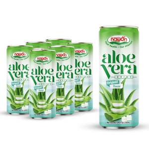 Bebida 100% de Aloe Vera con Sabor a Jugo de Mango, en Botella de 250 ml, en Lata, Muestra Gratis, Bebidas, Refrescos de Vietnam, MOQ Bajo - Product Image 5