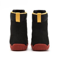 Chaussures de boxe respirantes à lacets, légères, antidérapantes toutes saisons, avec logo personnalisé, qualité supérieure, prix de gros RTS AI-BSS-02