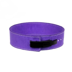 GAF Heavy Duty 10mm Leather Weight Lifting Power Gym Belt Back Support Bodybuilding Training <b>Dumbbell</b> Barbell Powerlifting - Product Image 4
