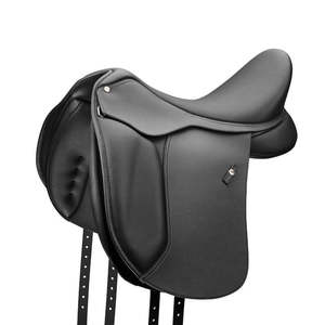 Silla de Doma Inglesa de Cuero Genuino con Estructura de Madera, Herrajes Niquelados, Transpirable, Sostenible, Tamaños Personalizados, Mantas para Caballo, Brida - Product Image 4
