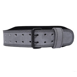 Ceinture de musculation en cuir de vachette de qualité supérieure, couleur et épaisseur personnalisables, respirante, boucle robuste, protection professionnelle pour - Product Image 2