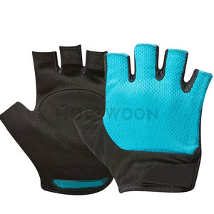 Gants de cyclisme d'hiver en cuir pour hommes, légers, respirants, à demi-doigts, ajustement confortable pour les séances d'entraînement à vélo - Product Image 4