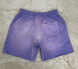 Pantalones cortos de baloncesto para hombre, con bolsillos dobles, lavado a la piedra, pantalones cortos transpirables básicos de verano para hombre, aptos para Vintage, algodón liso, Technics Mid - Product Image 3