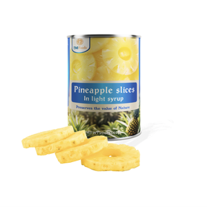 Hot Sale Factory In Vietnam ISO Standard Best Price Canned <b>Pineapple</b> Slices In <b>Light</b> Syrup 20oz/30oz/A10 - Product Image 1