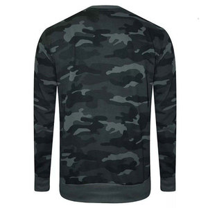 Sudadera de Cuello Redondo con Camuflaje para Hombre, Personalizada OEM, Corte Regular, Manga Larga, Estilo Casual, para Otoño, para Actividades al Aire Libre - Product Image 2