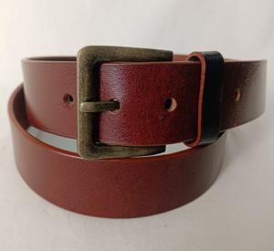 Cinturón Delgado de Cuero Genuino con Hebilla de Aleación Duradera Estilo Western Vintage 2026 para Hombre y Mujer - Product Image 1