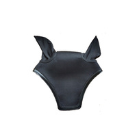 Bonnet anti-mouches en maille crochetée de qualité supérieure pour chevaux de dressage, cavaliers de saut d'obstacles et chevaux d'équitation