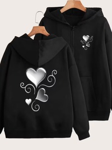 Sudaderas con Capucha Deportivas Personalizadas con Logotipo para Mujer, Sudaderas Deportivas Lisas - Product Image 2