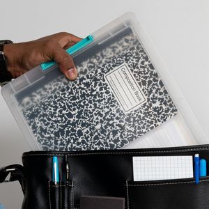 Contenitori di Plastica con Coperchi 6 Qt, Confezione da 4, Prodotti negli USA, Piccoli Contenitori per Artigianato e Giochi Sensoriali - Product Image 6